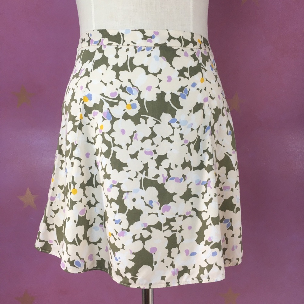 GAP FLORAL SKIRT NWT A-LINE VINTAGE 90’s SIZE 2